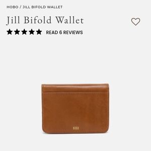 HOBO Jill Bifold Wallet in Truffle Color
